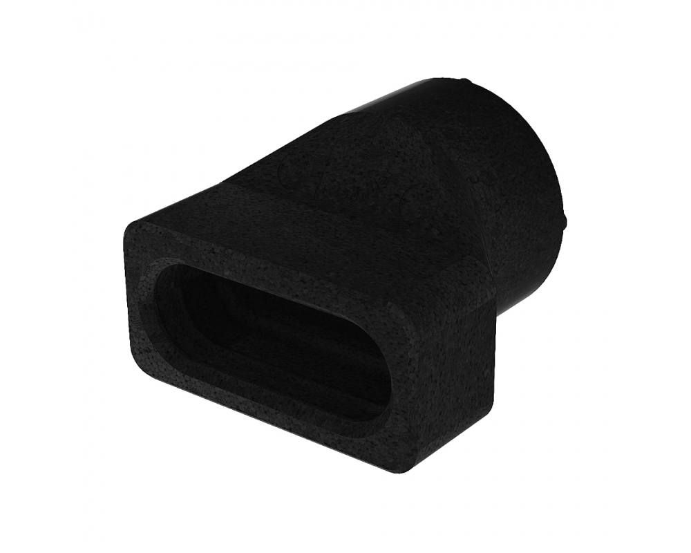 Transición ComfoTube Flat 51 - ComfoTube 75/90 Zehnder 990430857