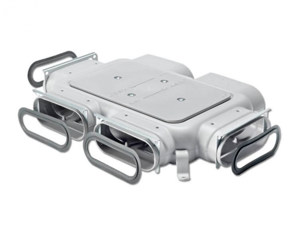 Distribuidor 4 conexiones ComfoTube Flat51 Zehnder 990322031