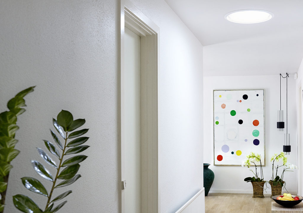 Tubos luminosos Velux con EdgeFlow