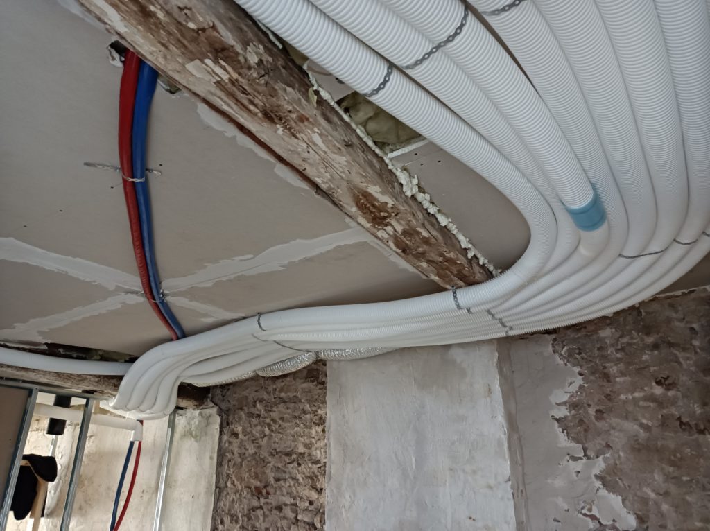 Tubos de ventilación del sistema de ventilación mecánica Zehnder